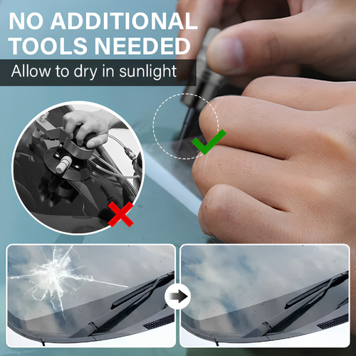 Havenford GlassFix — Windshield Chip & Crack Repair Kit